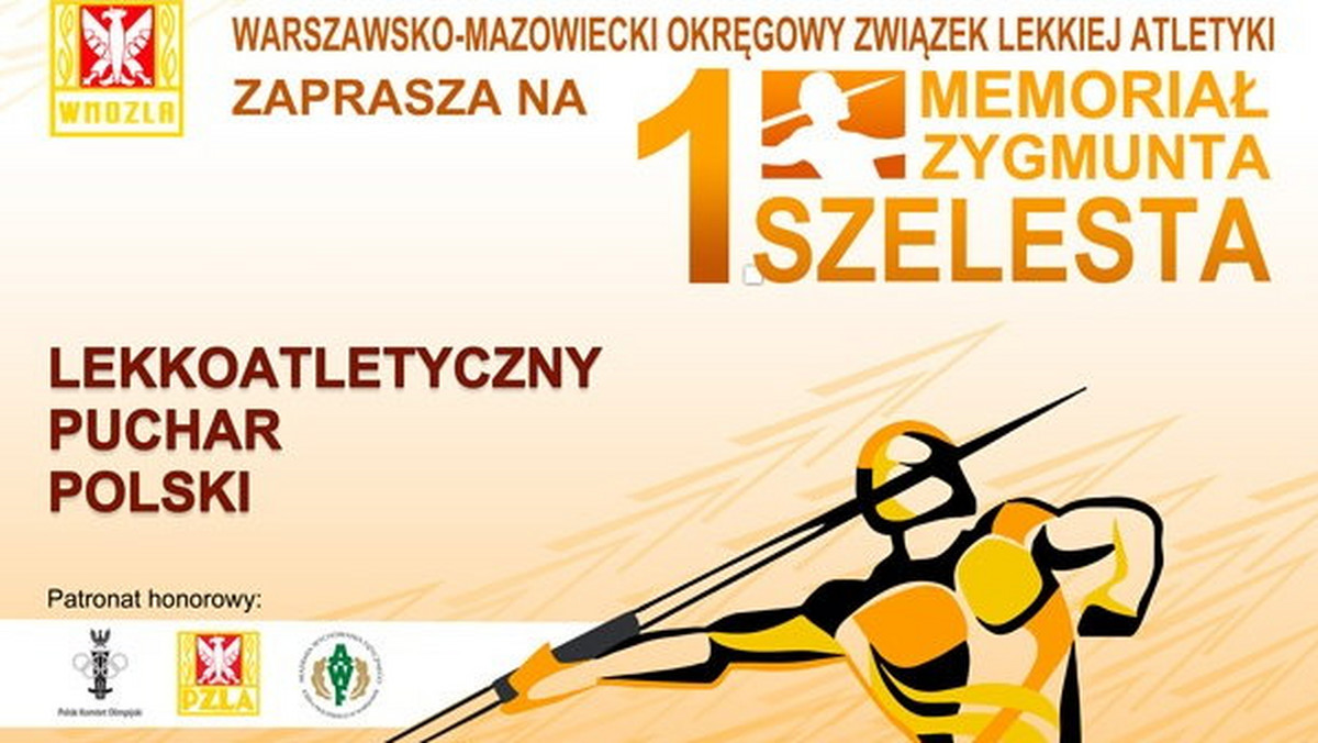 Na wyremontowanym stadionie AWF w Warszawie pojawią się w niedzielę, 26 lipca, najlepsi polscy oszczepnicy. Odbędzie się tam 1. Memoriał Zygmunta Szelesta. Biorąc w nim udział sportowcy uhonorują pamięć zmarłego przed 25 laty twórcy polskiej szkoły oszczepu.