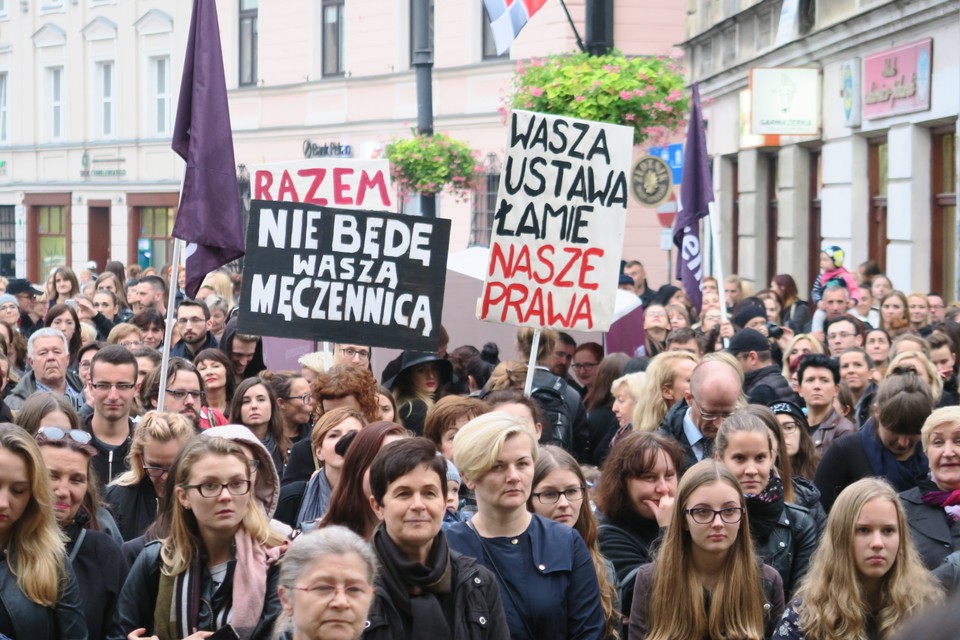 "Czarny poniedziałek" w Lublinie