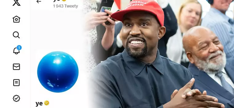 Ye, czyli Kanye West, znów ma konto na X, czyli Twitterze