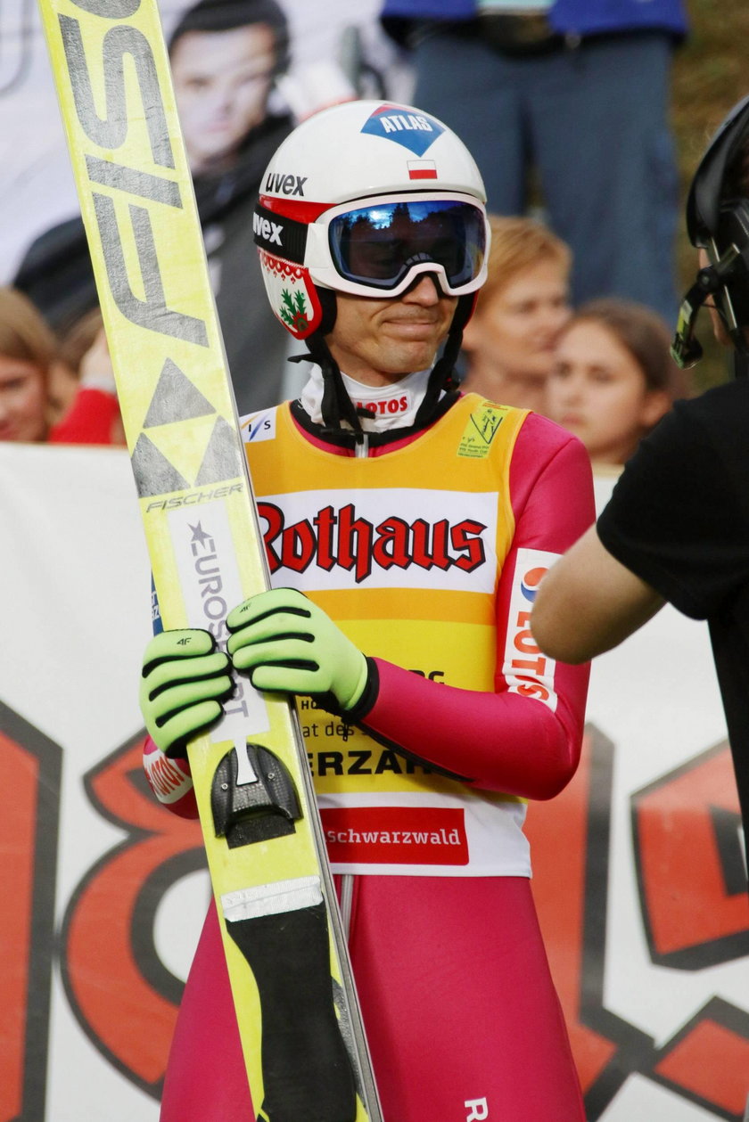Kamil Stoch Polen POL in der Anlaufspur beim Skispringen Qualifikation FIS Sommer Grand Prix 20