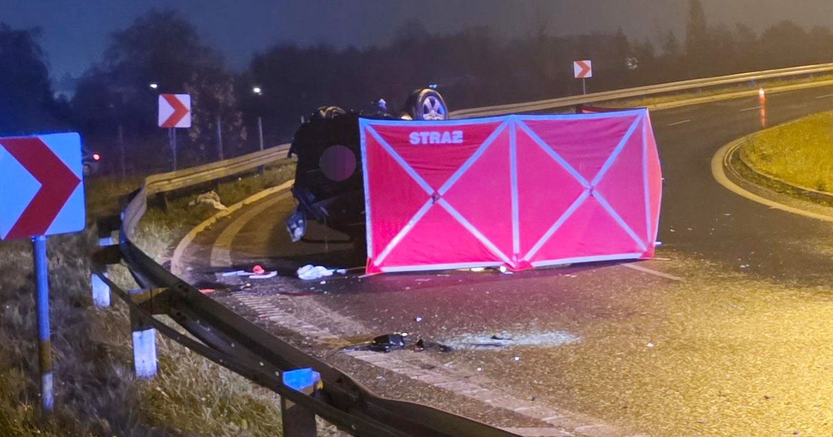 Nocny dramat na drodze. Służby walczyły o życie kobiety