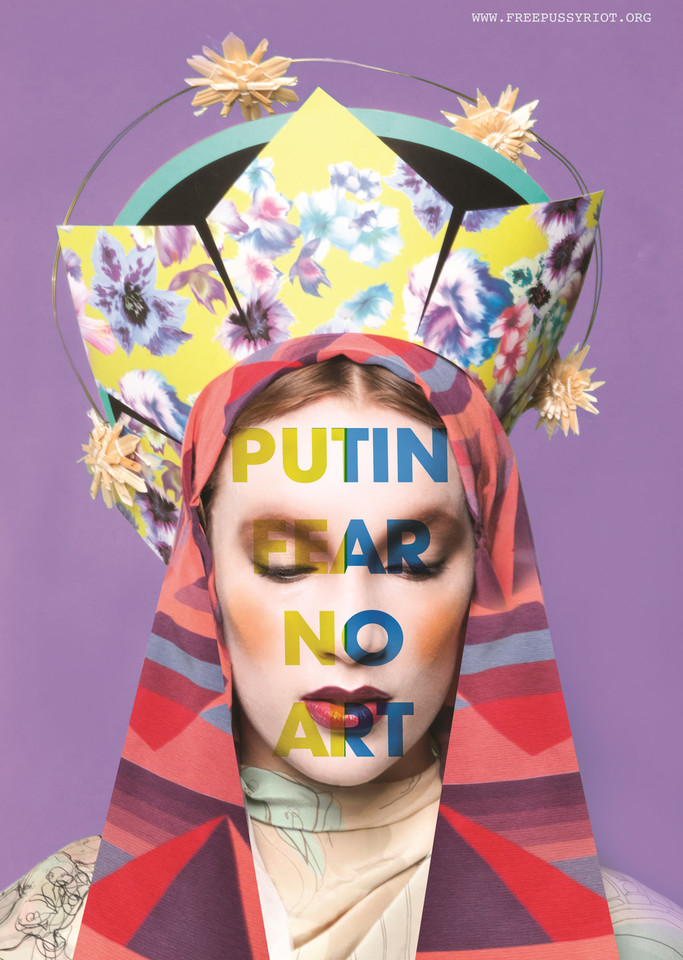 Layla Sailor, "Putin Fear No Art"