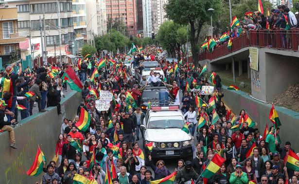 Masowe demonstracje w Boliwii. Rosja: To szablon wyreżyserowanego przewrotu