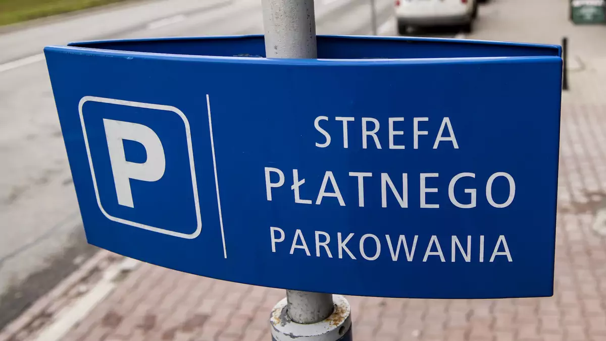 Strefa płatnego parkowania 