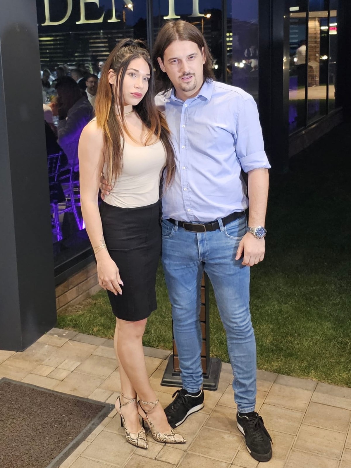 Sin Ace Lukasa Lazar Vuksanović sa ženom