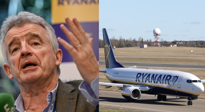 Ryanair CEO Michael O'Leary.