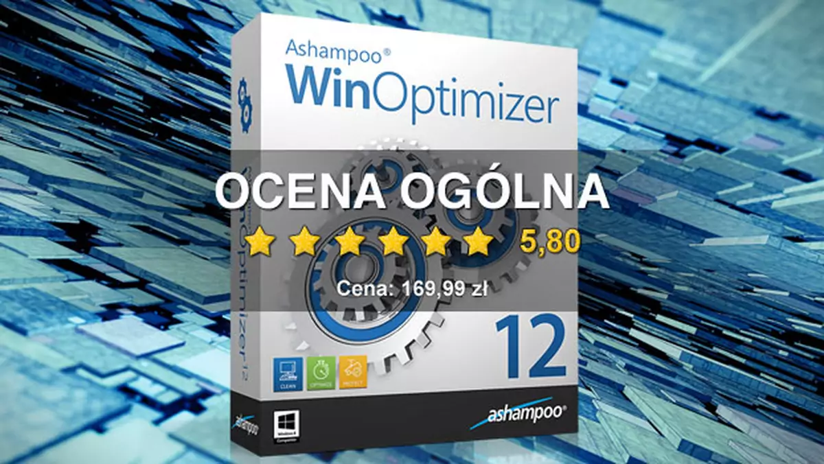 Więcej mocy dla Windows - test Ashampoo WinOptimizera 12