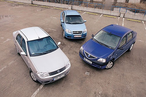Fiat Albea, Dacia Logan, Chevrolet Aveo - Auta dla budżetówki