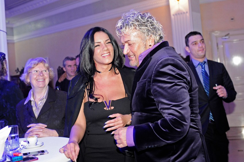 Dragan Marinković Maca sa suprugom