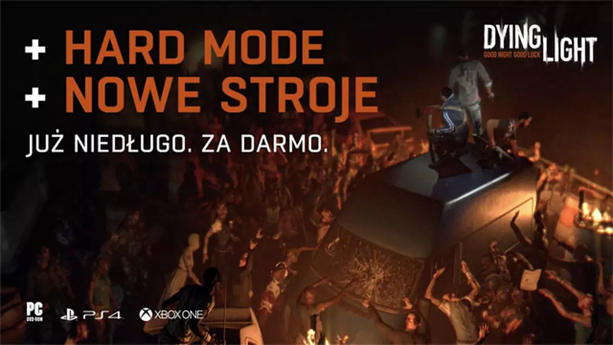 Już niedługo w Dying Light pojawi się „hard mode” i nowe stroje