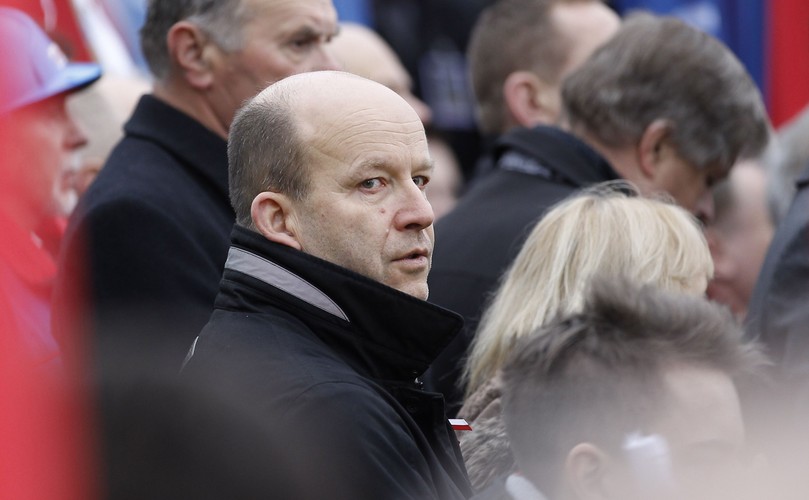 Minister zdrowia Konstanty Radziwiłł na Marszu Wolności i Solidarności