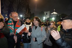 Zandberg, Lichocka, Cymański... Kto jeszcze pojawił się na manifestacjach? ZDJĘCIA