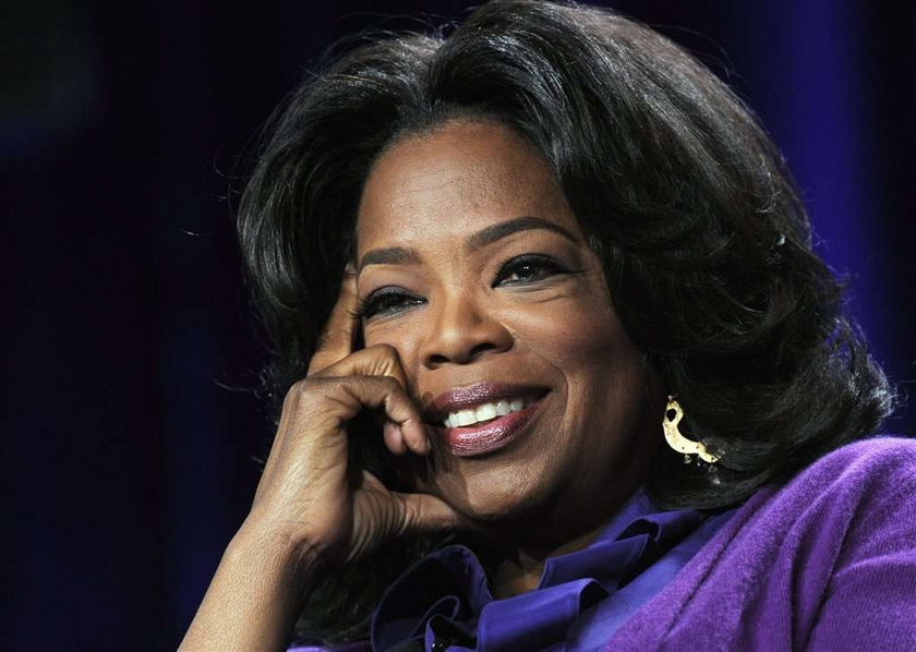 I polały się łzy Oprah 