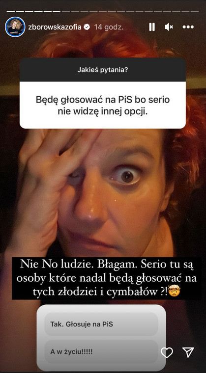 Zofia Zborowska zaatakowała PiS