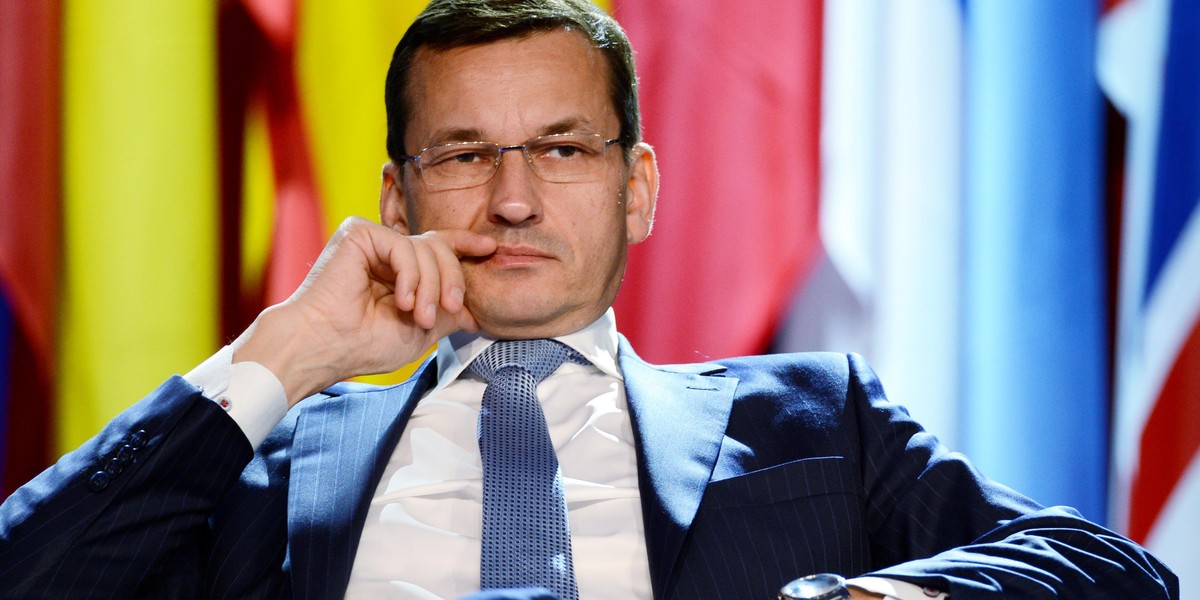 Premier Mateusz Morawiecki