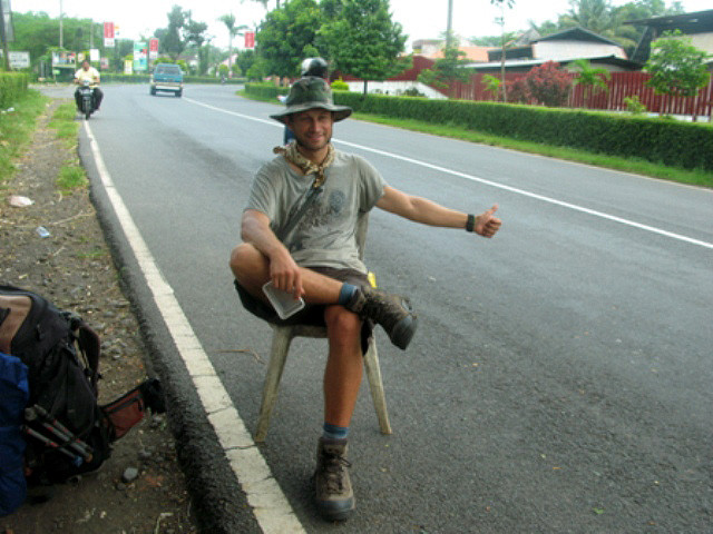 Paweł Kilen w Indonezji