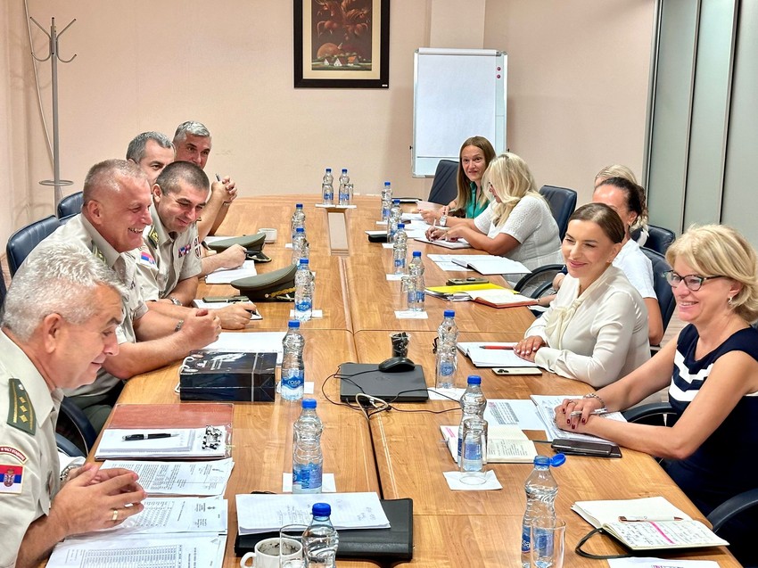 Sastanak Sanje Radojević Škodrić sa načelnikom VMA