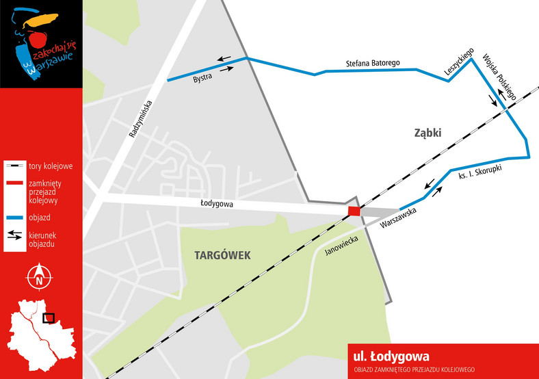 Remont przejazdu na Targówku (fot. materiały prasowe)