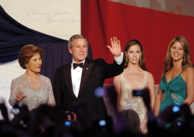 US-INAUGURATION-BALL-BUSH-LAURA