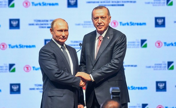 Władimir Putin i Tayyip Recep Erdogan