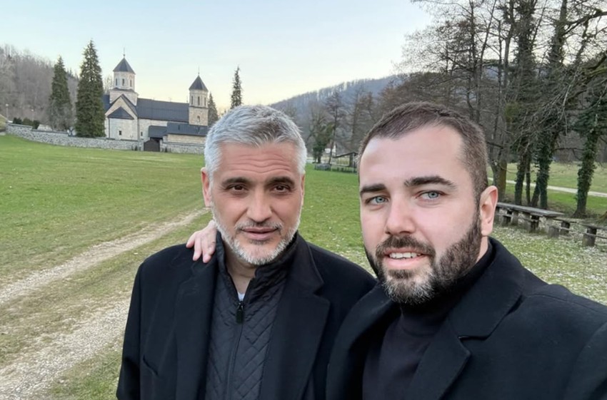 Čedomir Jovanović i Aleksandar Kos