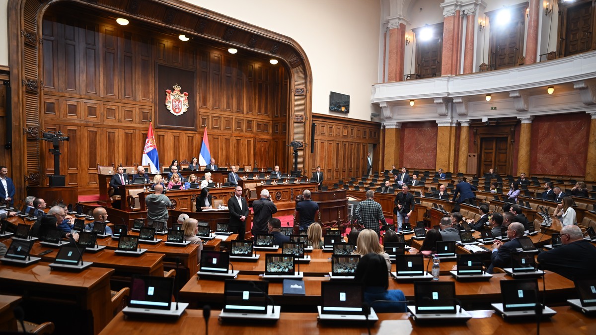 Poslanici Skupštine Srbije nastavili su danas rad