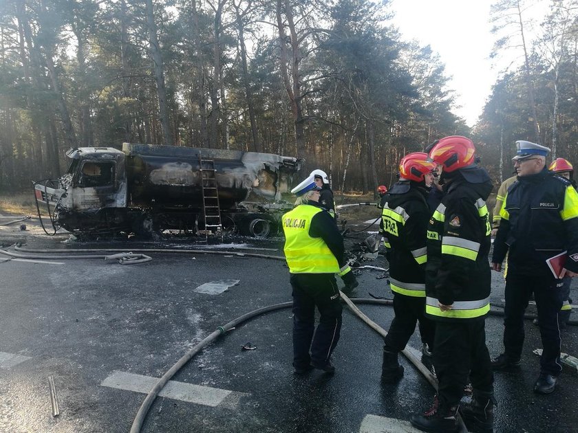 24-latek wjechał w cysternę, szukali go ws. usiłowania zabójstwa