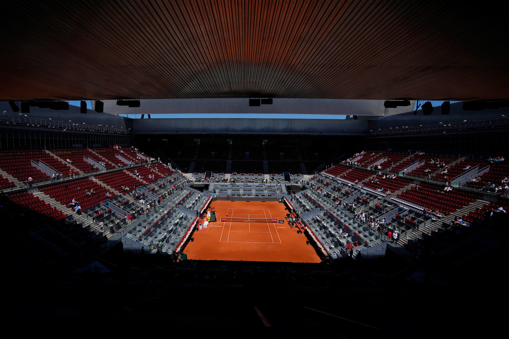 Turnaje ATP a WTA v Madride prerušili pre výpadok elektrickej energie.