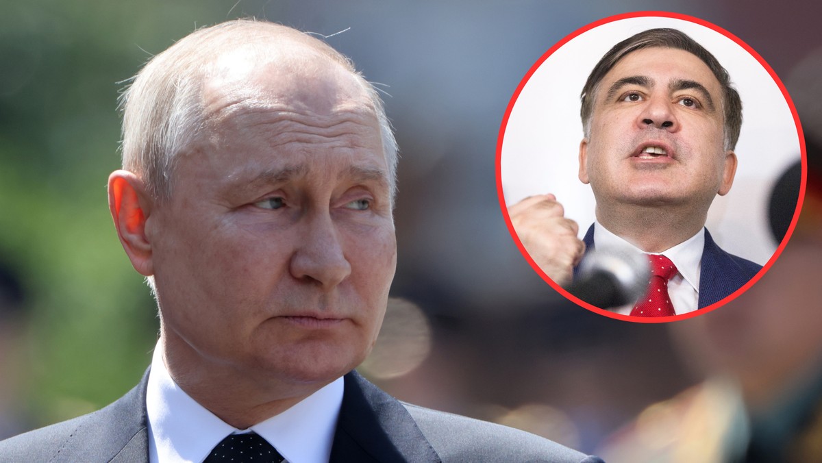 Putin może wcisnąć "czerwony guzik"? Były prezydent Gruzji wskazuje dwa cele