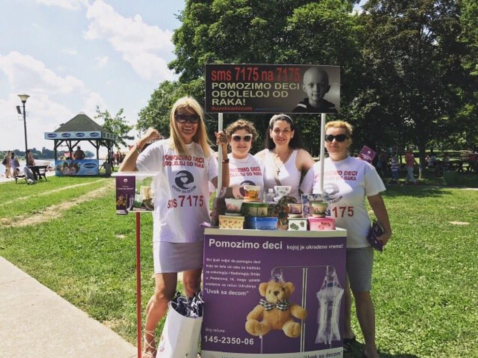 Akcija Udruženja "Uvek sa decom" na Adi Ciganliji