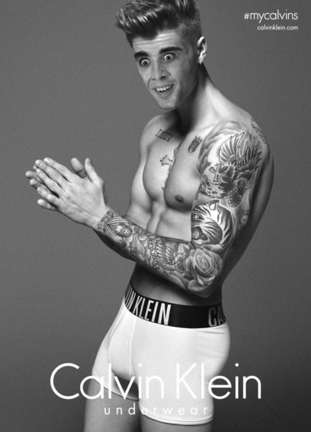 Justin Bieber w reklamie Calvin Klein - najlepsze memy