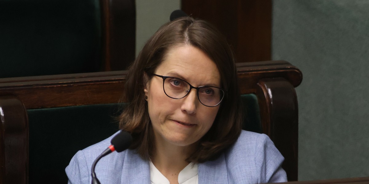 Magdalena Rzeczkowska, minister finansów.