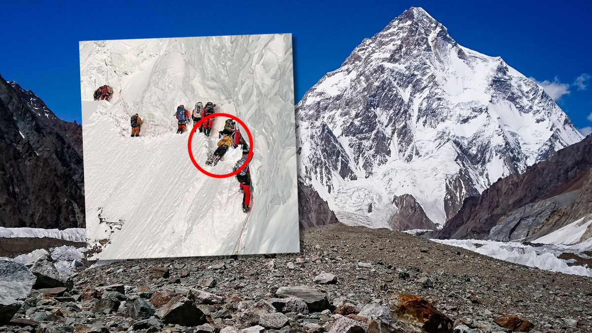 Mężczyzna zmarł na zboczu K2. Inni wspinacze omijali go w drodze na szczyt