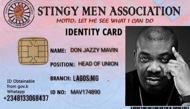 Stingy Men Association outdoors official Twitter page; their oath of allegiance is a must-read