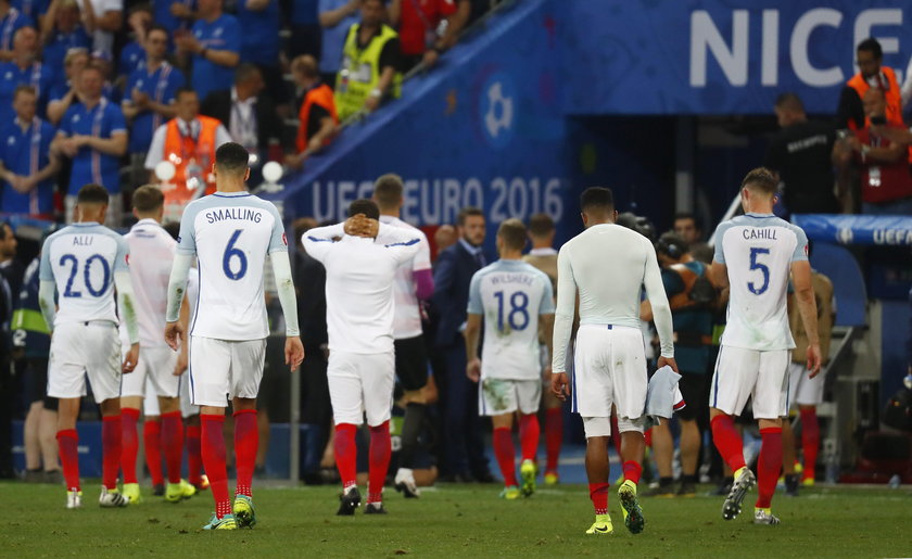 Fatalna porażka Anglików na Euro 2016