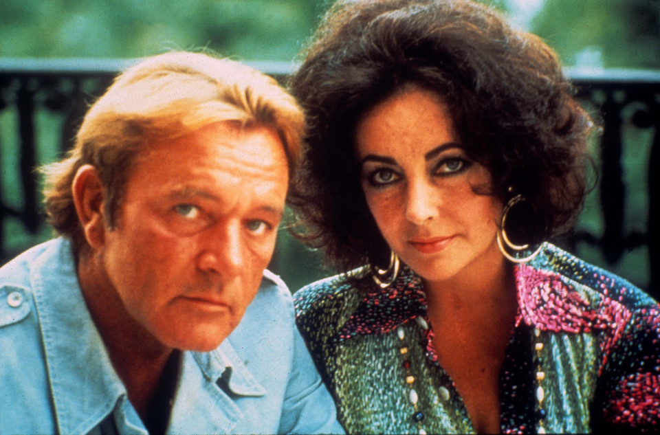 Richard Burton i Elizabeth Taylor (zdj. niedatowane)