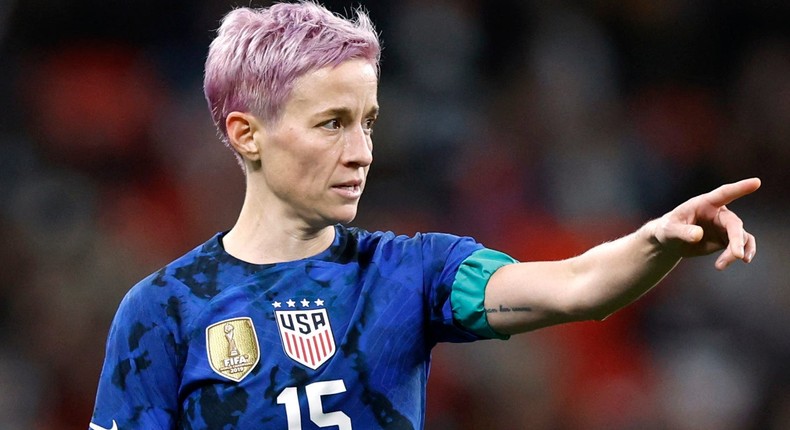 Megan Rapinoe.Action Images via Reuters/Peter Cziborra