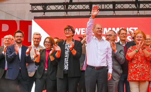 Olaf Scholz, kandydat SPD na kanclerza
