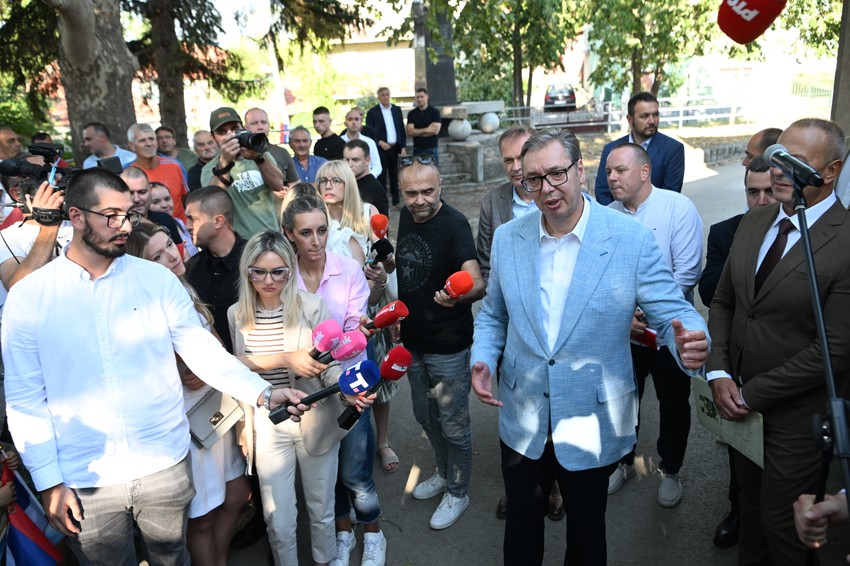 Aleksandar Vučić u Knjaževcu