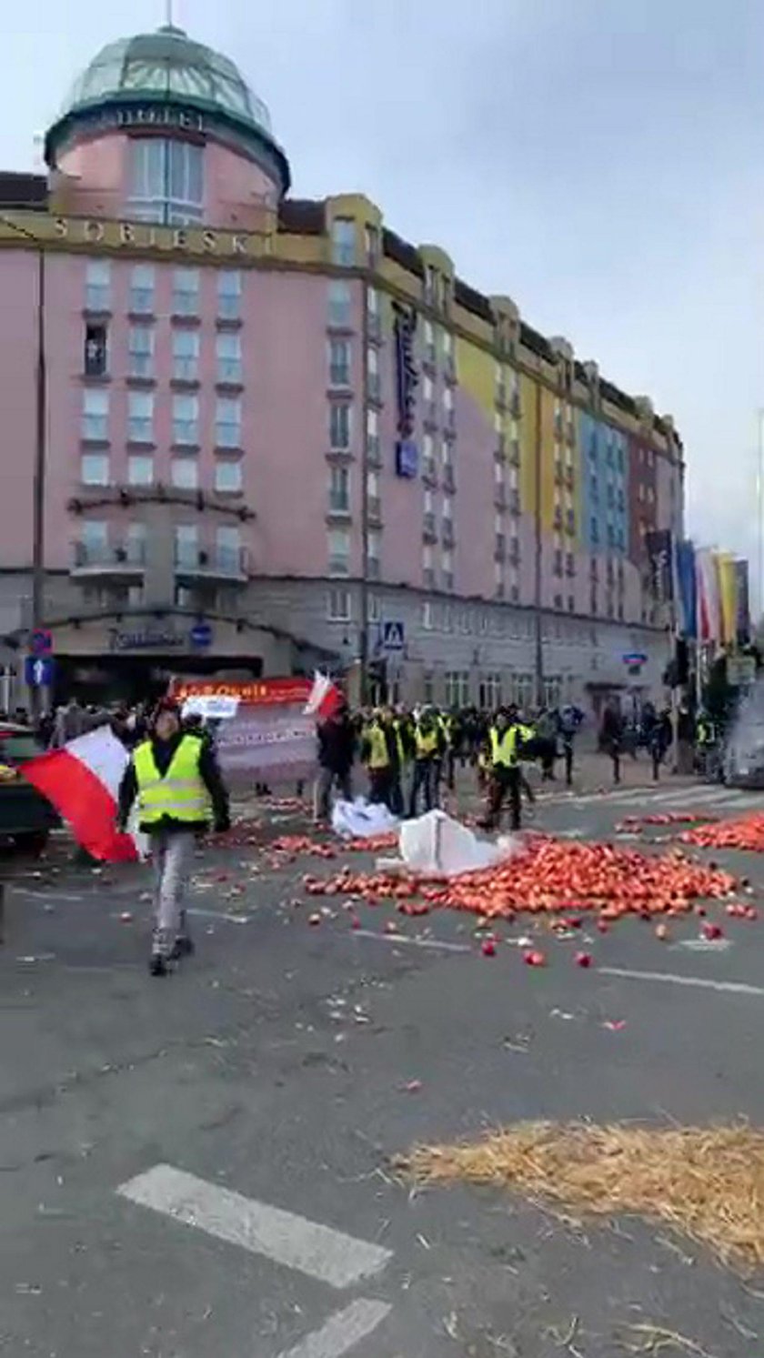 Protest rolników w Warszawie. Ogromne utrudnienia w mieście