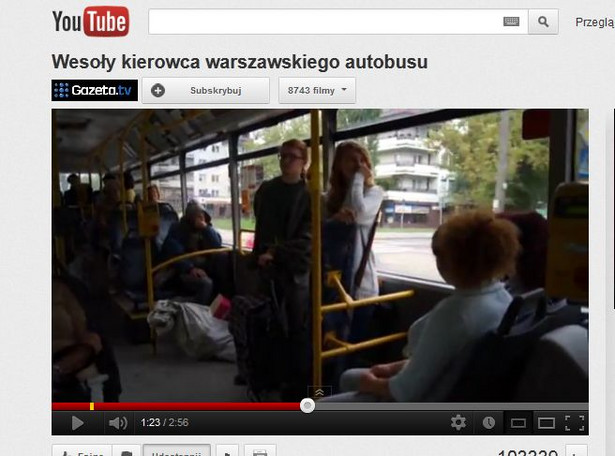 Po Warszawie jeździ wesoły autobus