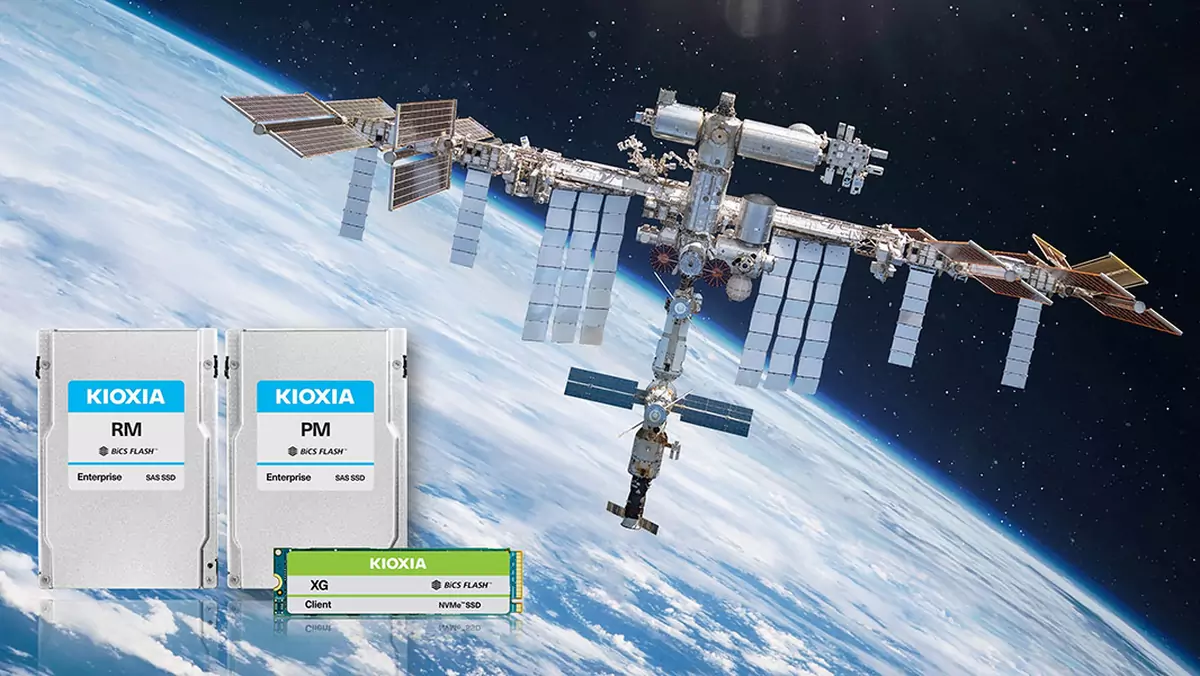 Kioxia - dyski SSD na ISS
