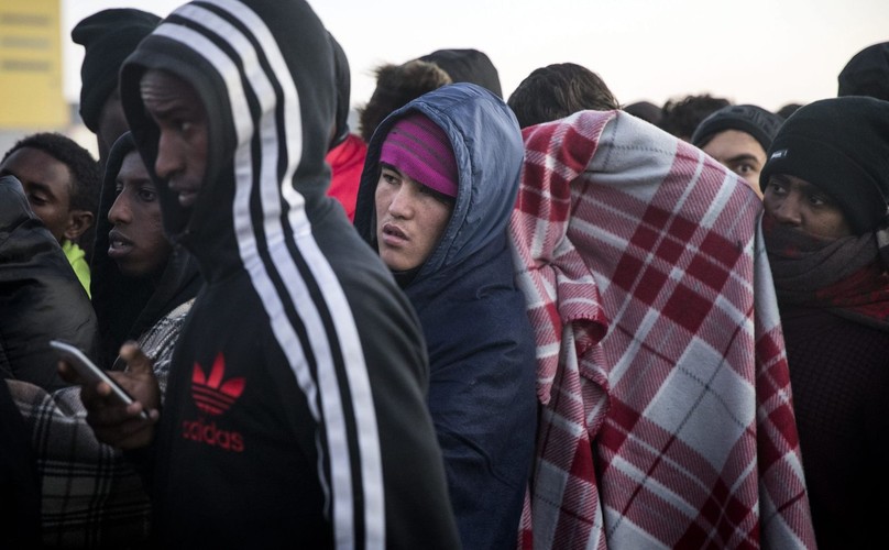 POZOSTAŁOŚCI PO 'DŻUNGLI' W CALAIS