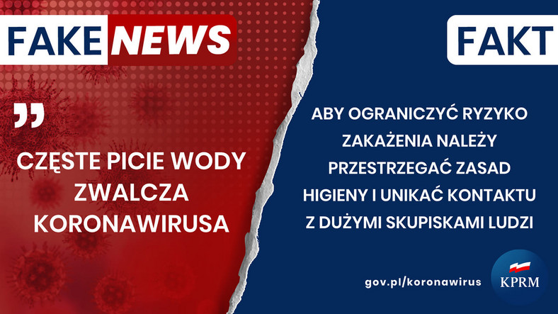 Koronawirus - przegląd fake newsów