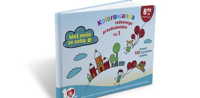 Kolorowanka radosnego przedszkolaka już w kioskach