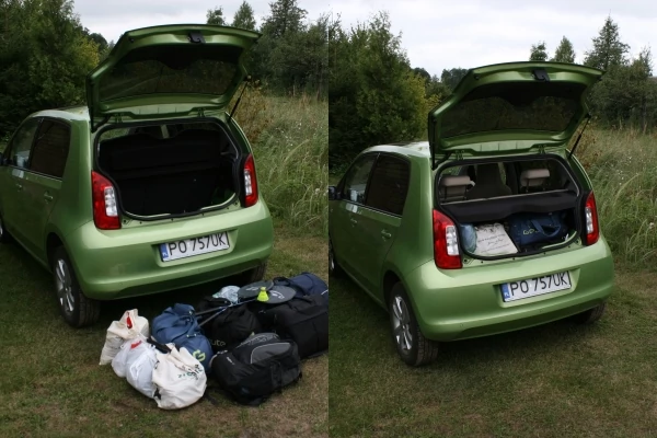 Skoda Citigo - bagaże