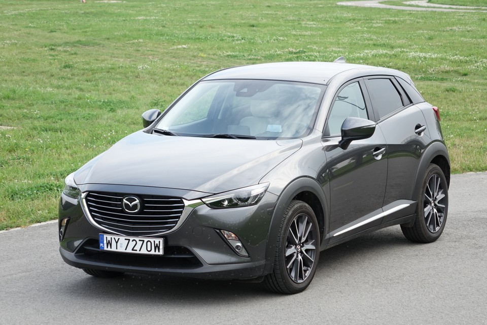 Mazda CX3 AWD małe bywa bardzo dobre TEST, opinie