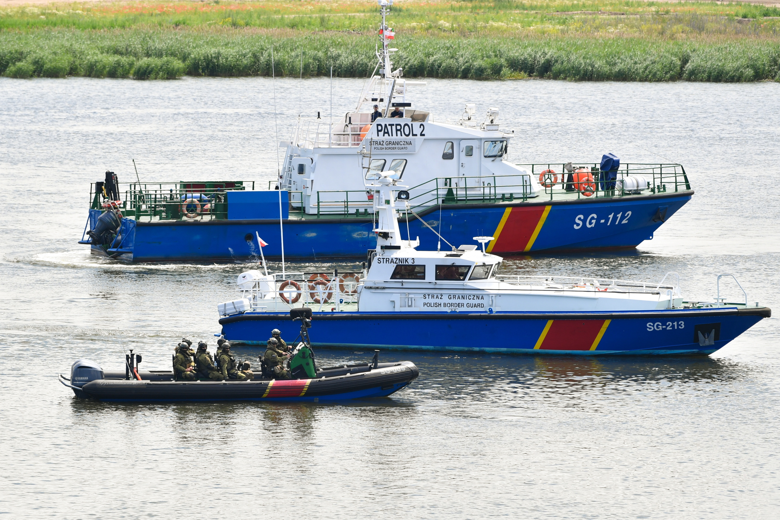 SG: Rosyjski kuter dryfował przy rurociągu Petrobalticu