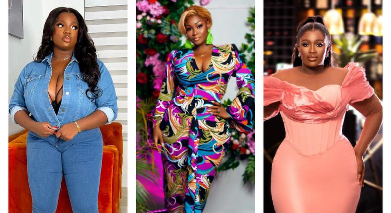 Fashionable plus-size Nigerian celebs [Instagram]