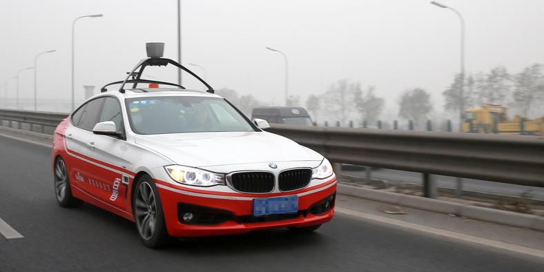 Autonomiczny samochód Baidu 